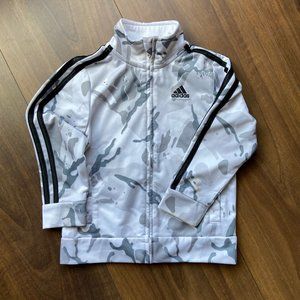 Kids Classic Adidas Tricot Jacket - Size 4T